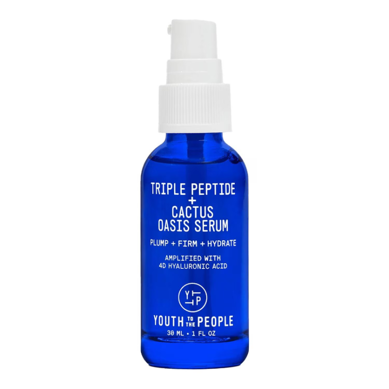 YOUTH TO THE PEOPLE Triple Peptide + Cactus Oasis Serum - Hydrating face and neck serum 30  ml