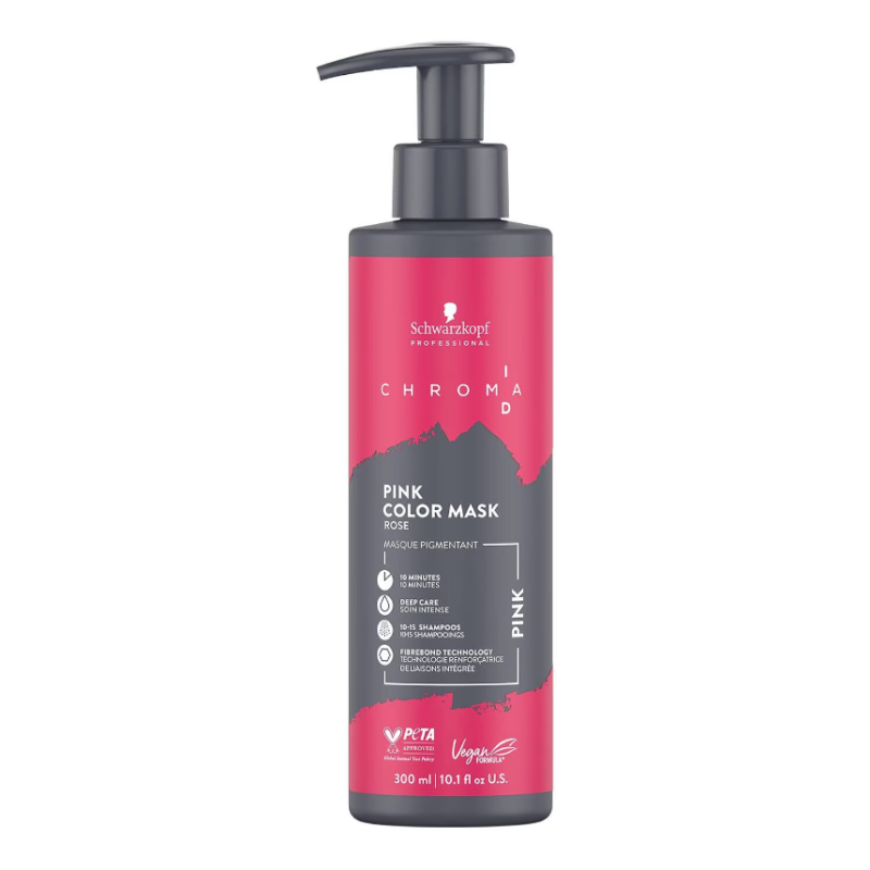 SCHWARZKOPF Professional Chroma ID Hair Colour Mask 300ml Pink