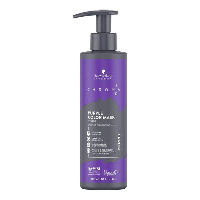 SCHWARZKOPF Professional Chroma ID Hair Colour Mask 300ml Purple