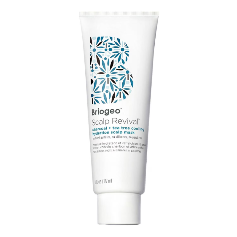 Briogeo Scalp Revival™ Charcoal + Tea Tree Cooling Hydration Mask for Dry, Itchy Scalp 177ml