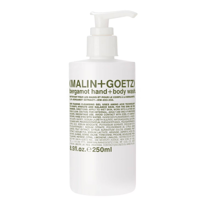 MALIN+GOETZ Bergamot Hand + Body Wash 250ml