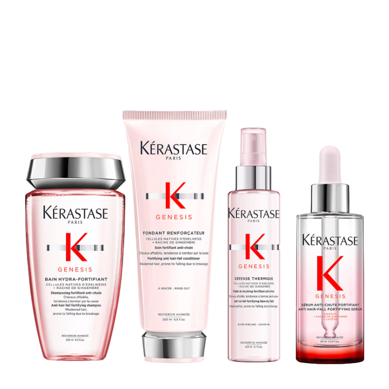 Kérastase Genesis Shampoo, Conditioner & Styling Routine