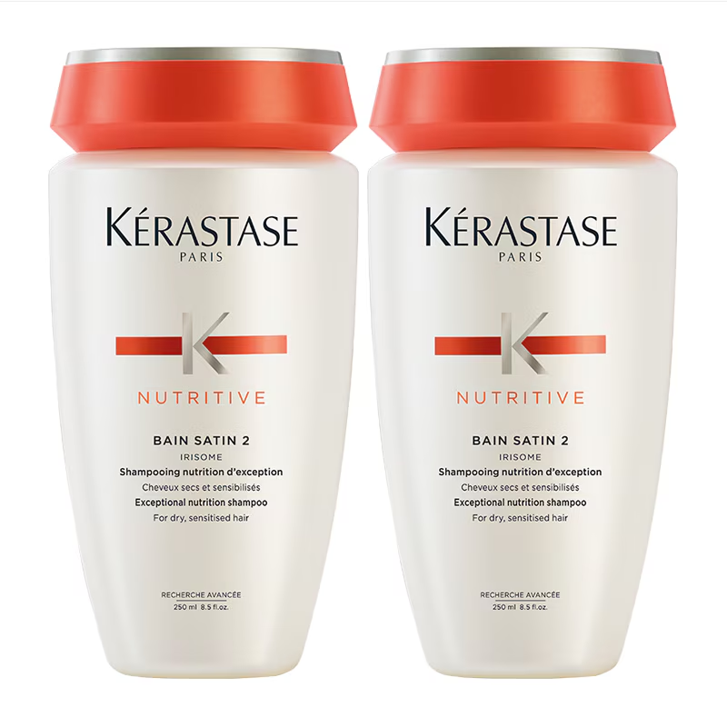 Kérastase Nutritive Bain Satin 2 Shampoo Duo