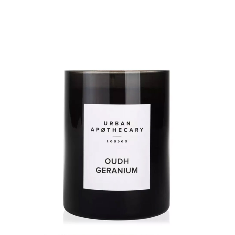 Urban Apothecary London Oudh Geranium Luxury Mini Candle 70g